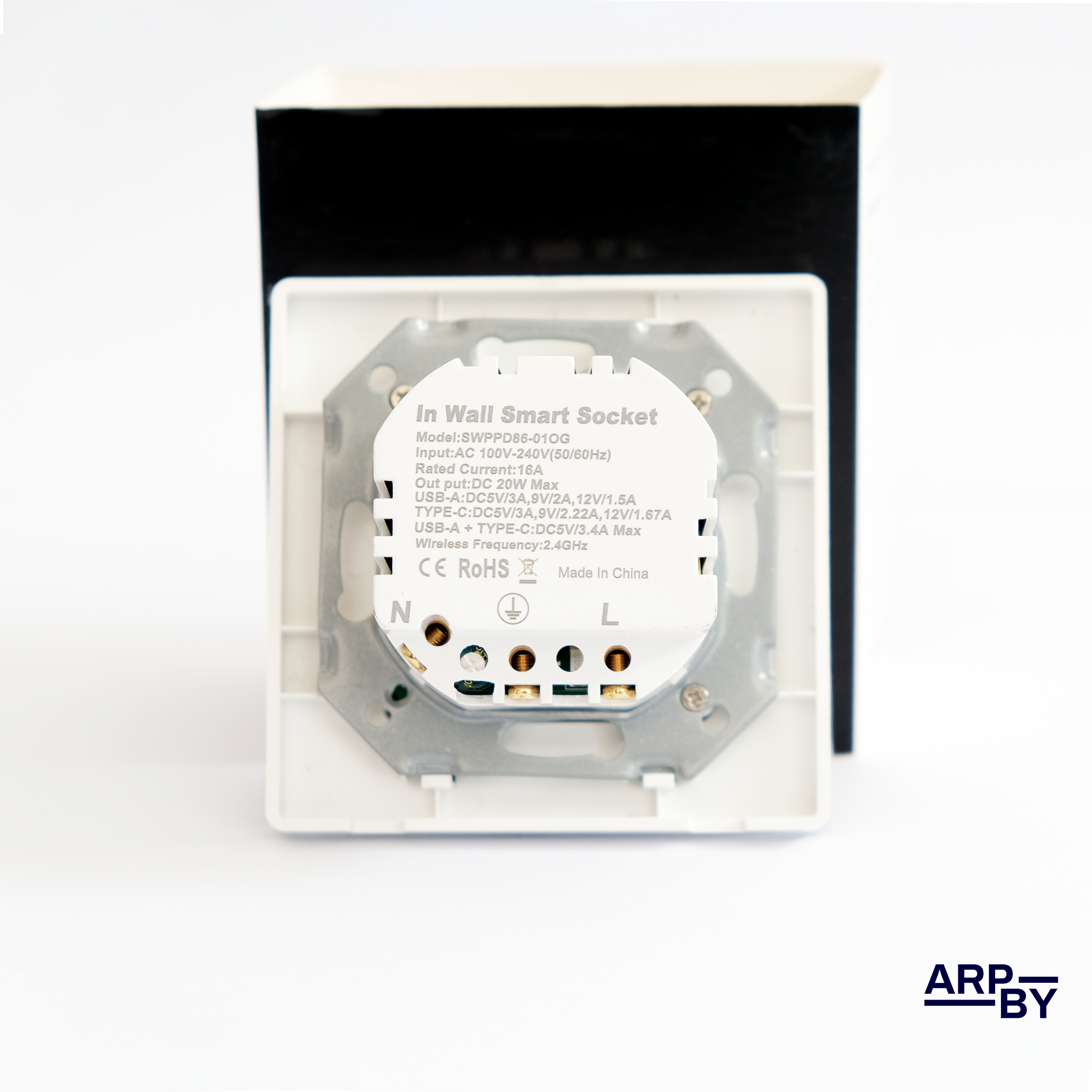 Tomada Inteligente Schuko Wifi 16A -  MYQA16 Tomada Inteligente Schuko Wifi 16A -  MYQA16